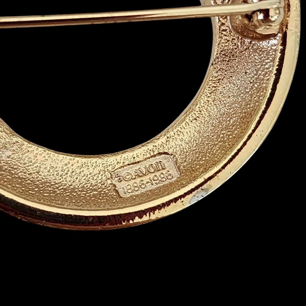 Avon Vintage brooch vintage pin retro 1986 collectible anniversary edition